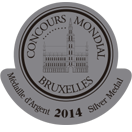 Concours Mondial de Bruxelles: Silver medal